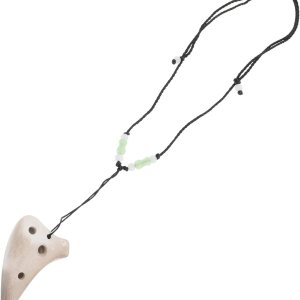 MILISTEN 6 agujeros Ocarina Dolomite Ocarina Mini Flauta Ocarina Instrumento de Música Regalo con Cordón Negro Instrumento de Música Regalo MILISTEN 6 agujeros Ocarina Dolomite Ocarina Mini Flauta Ocarina Instrumento de Música Regalo con Cordón Negro Instrumento de Música Regalo