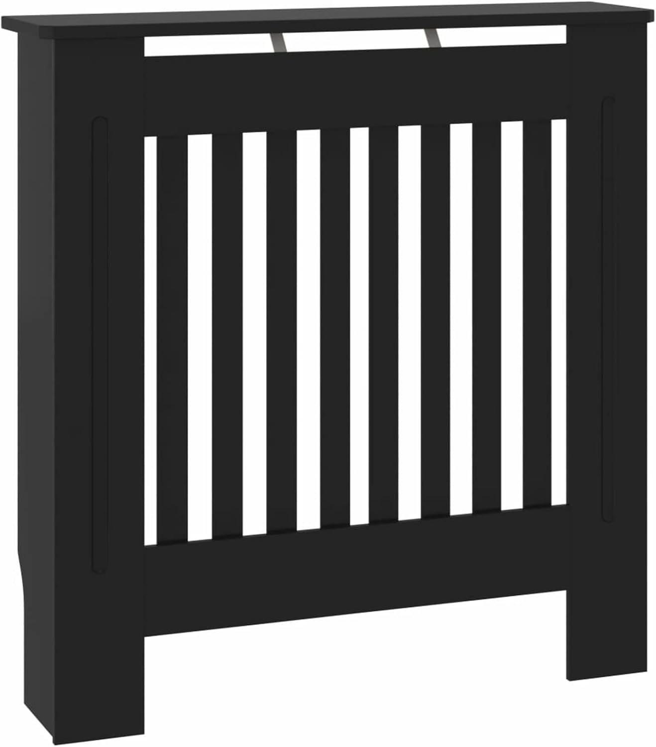 Bopdu Estante de gabinete de calefacción con cubierta de radiador, MDF para sala de estar, calentador lateral de calefacción, estante de gabinete