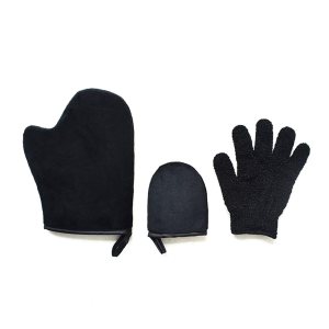 3 unidsset guantes de spa colgante diseño de cuerda a prueba de humedad súper flexible exfoliante auto bronceado guante para un 3 unidsset guantes de spa colgante diseño de cuerda a prueba de humedad súper flexible exfoliante auto bronceado guante para un