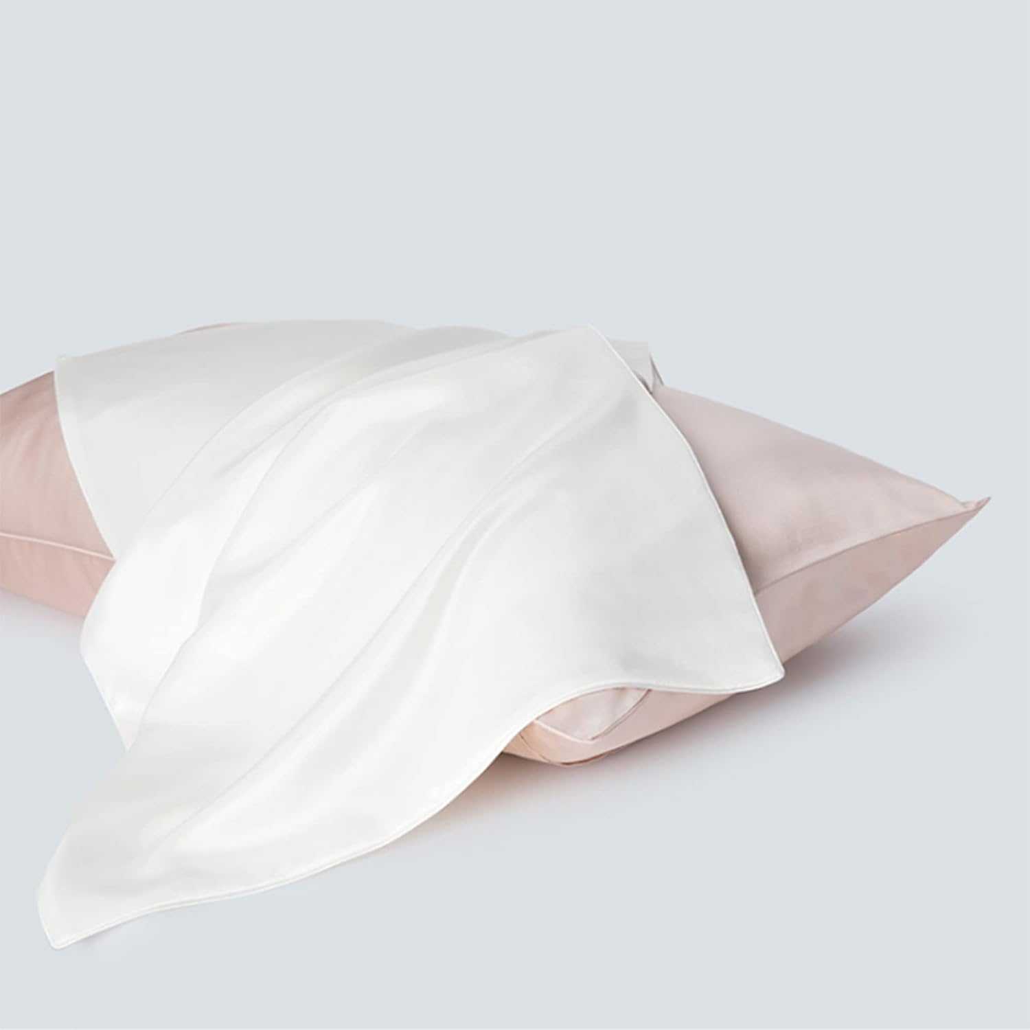 Funda de almohada de seda de morera orgánica tamaño King para cabello y piel, fabricada en Estados Unidos, fundas de almohada de seda con cremallera