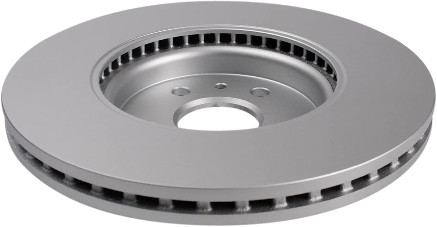 TRQ Kit de pastillas de freno delantero y rotor, kit químico de freno, pastillas de freno, rotor de freno, cerámica premium, recubierto G,