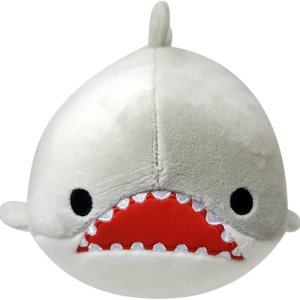 Forest & Twelfth Peluche de animal marino de 8 pulgadas, suave e hinchado mini gran tiburón blanco, peluche suave, juguetes de animales marinos, Forest & Twelfth Peluche de animal marino de 8 pulgadas, suave e hinchado mini gran tiburón blanco, peluche suave, juguetes de animales marinos,