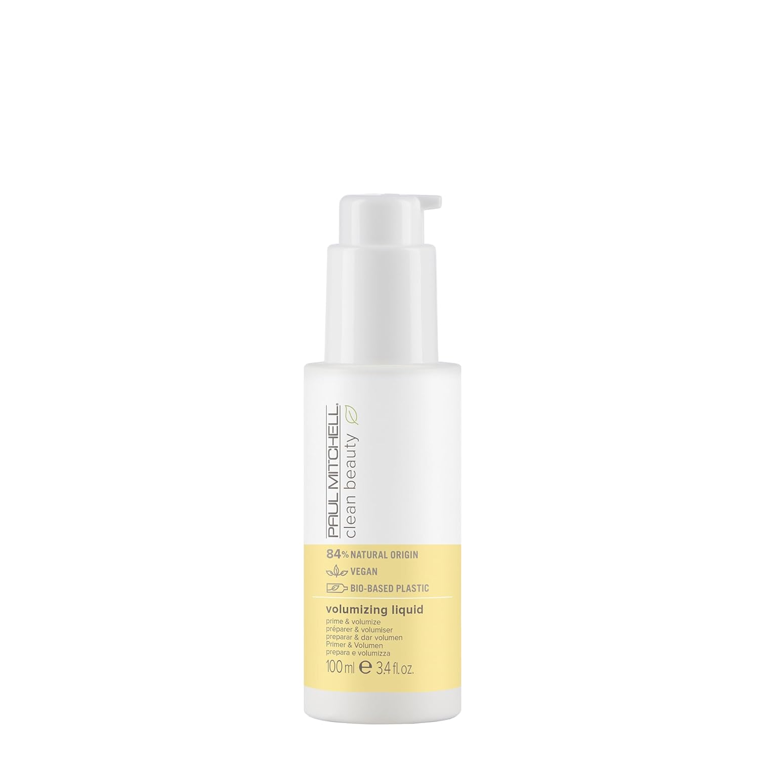 Paul Mitchell Clean Beauty – Líquido voluminizador, para todo tipo de cabello, especialmente para cabello fino, 3.4 onzas líquidas