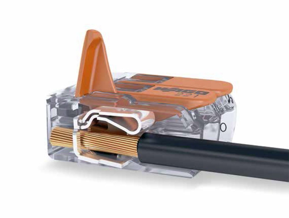 Wago 221-413 LEVER-NUTS 3 conectores compactos de conductores, 221-413