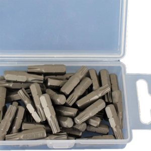 TMAX 50 piezas T30 Torx Star 6 Point T-30 Impact Ready 1 pulgada de largo Destornillador Insertar Bits Hex Shank con ranura de liberación rápida TMAX 50 piezas T30 Torx Star 6 Point T-30 Impact Ready 1 pulgada de largo Destornillador Insertar Bits Hex Shank con ranura de liberación rápida