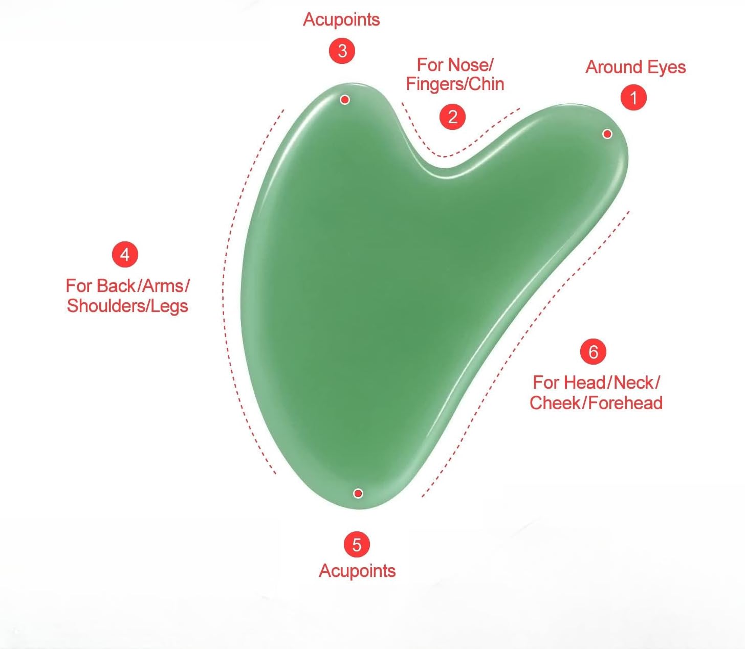 Rodillo de hielo y herramientas faciales Gua Sha, rodillo de hielo para cara, ojos, reduce la hinchazón, alivio del dolor de migraña (conjunto,