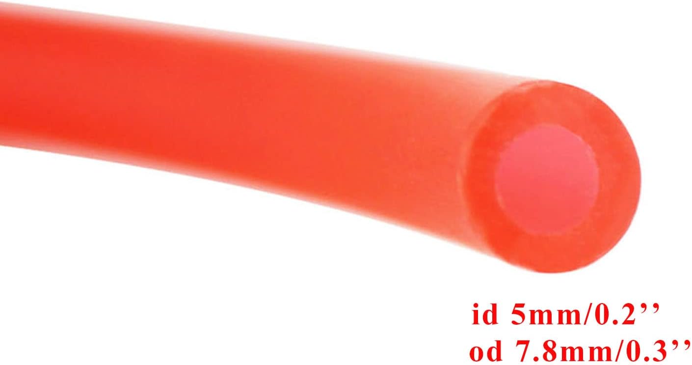 PRO BAT Tubo, carburador, línea de ventilación de combustible para ATV, motocross, Go Kart, ciclomotor, bicicleta de bolsillo (10 pies, naranja)