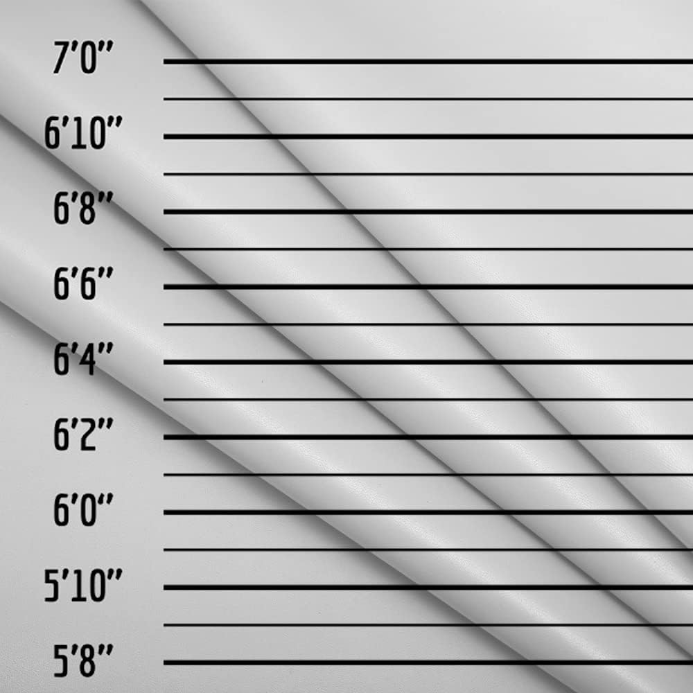 Telón de fondo de fotografía de línea negra Mugshot Decor Fondo de fotos para fiesta Banner Niños Juego Vinilo Studio Prop PGT602A 6x6ft