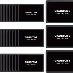 Gigastone SATA SSD de 120 GB, paquete de 30 unidades SSD de 2.5 pulgadas 3D NAND SSD interno SLC Velocidad de aumento de caché de 500 MBs unidades Gigastone SATA SSD de 120 GB, paquete de 30 unidades SSD de 2.5 pulgadas 3D NAND SSD interno SLC Velocidad de aumento de caché de 500 MBs unidades