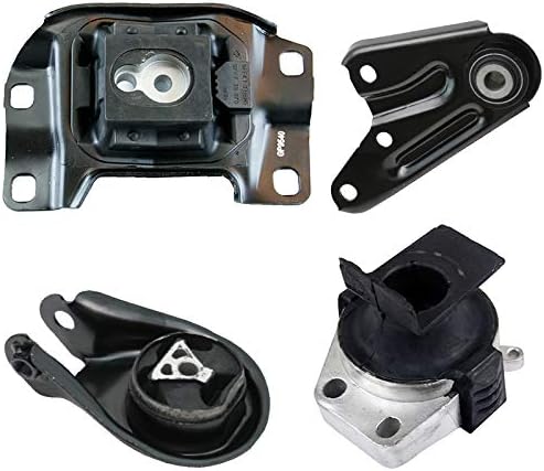 Motor de motor y soporte de transmisión compatible con Mazda 33 Sport 2010-2013 2.5L2012-2015 Mazda 5 2.5L AUTO Set 4 piezas -K2973 A4436 A4405