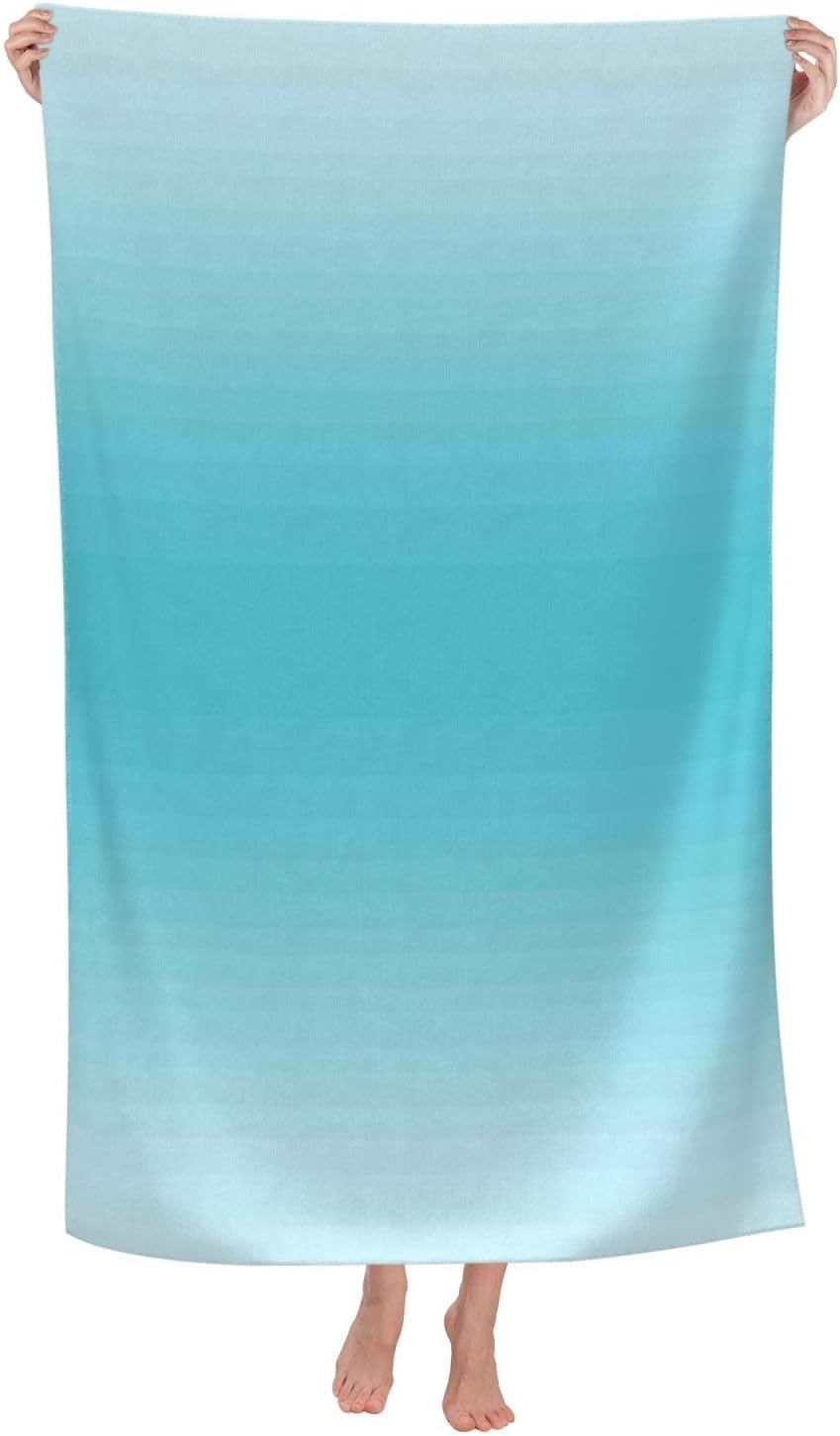 Yioniii Tree in Colors – Toalla de playa y piscina con diseño de luna, toalla de playa grande suave y absorbente para nadar, deportes, playa,