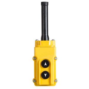 Interruptor de botón de la grúa del alzamiento a prueba de lluvia COB-61 Estación de control colgante de la grúa ARRIBA abajo interruptor del Interruptor de botón de la grúa del alzamiento a prueba de lluvia COB-61 Estación de control colgante de la grúa ARRIBA abajo interruptor del