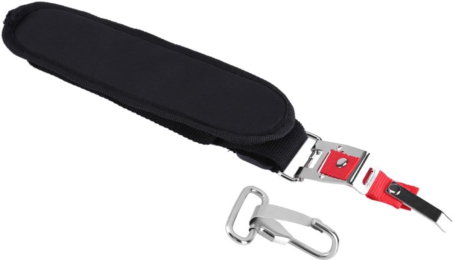 ViaGasaFamido Correa de hombro recortadora para cortacésped, arnés ajustable, correa de hombro con doble correa de nailon duradera para cortador de