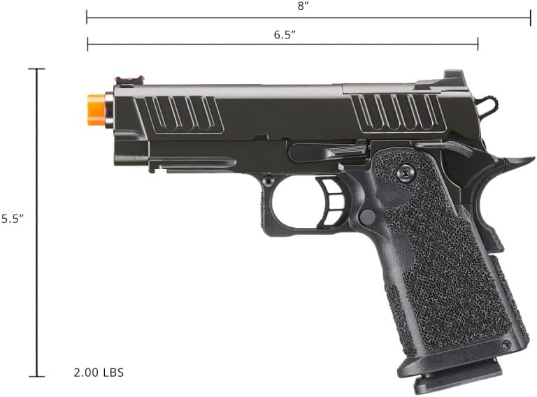 R61 Series C2 Hi-Capa 5.14.3 Gas Blowback Airsoft Pistola Armamento Ejército