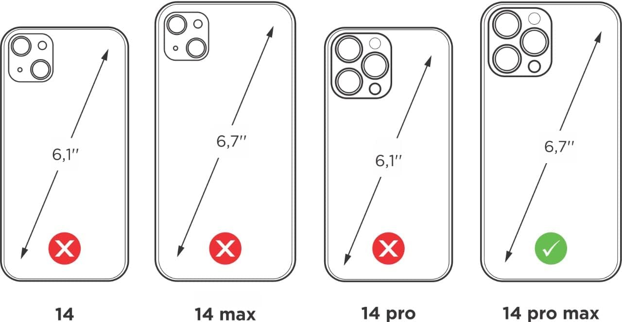 Funda de piel protectora para iPhone 14 Pro Max – Modelo patentado – Ultra fina – Fabricada en Francia con piel natural – Verde