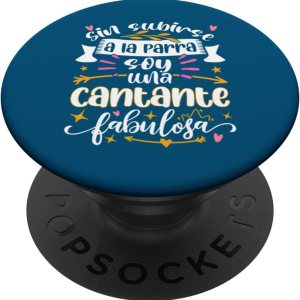 Una Cantante Fabulosa Divertido Mujer Regalos Música PopSockets Standard PopGrip Una Cantante Fabulosa Divertido Mujer Regalos Música PopSockets Standard PopGrip