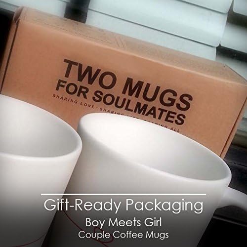 BoldLoft Tazas de café Together Forever para él y para ella, para parejas, regalos para pareja, regalos para novio, novia, día de San Valentín,