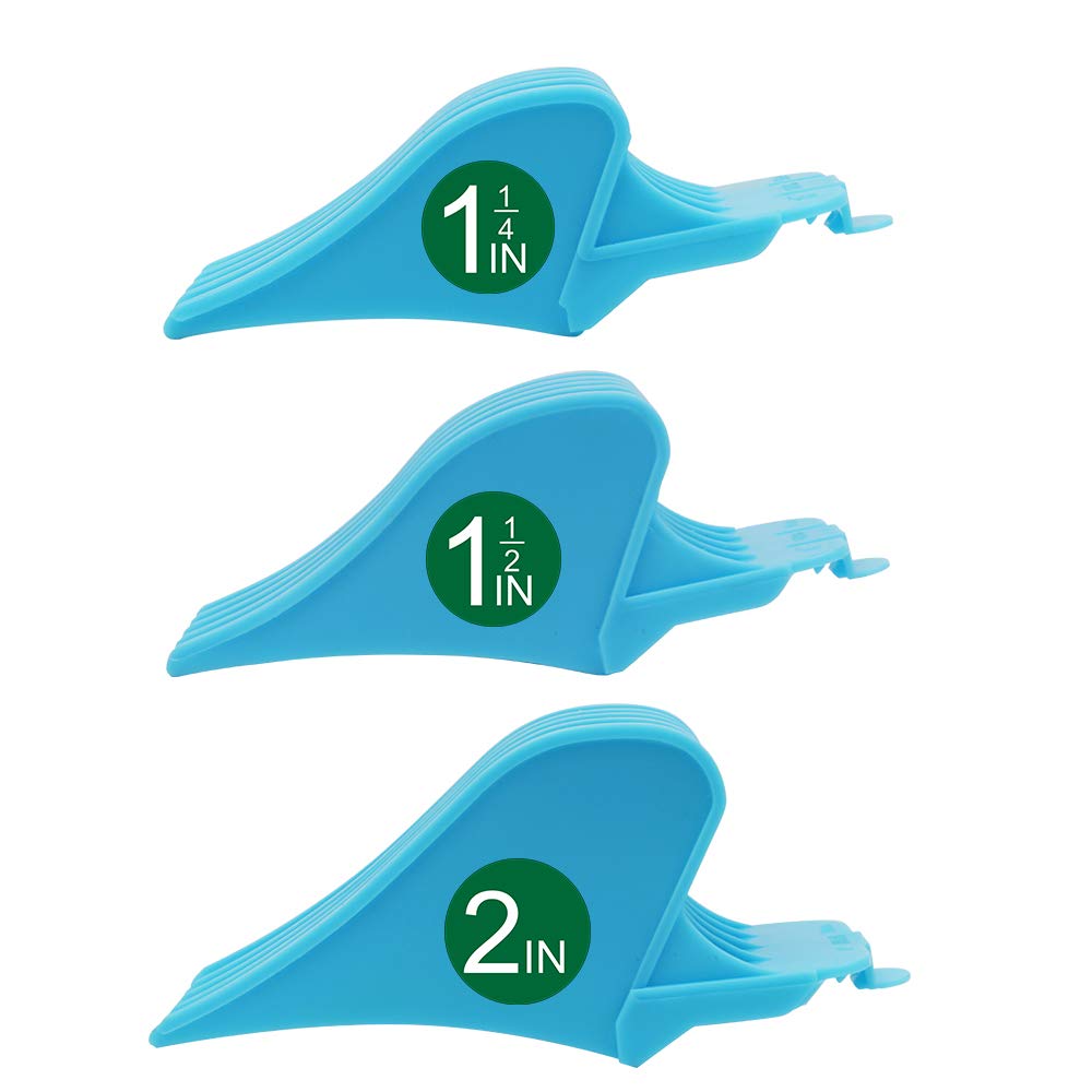 Guías profesionales de peines para cortapelos, protectores de cortapelos de 1 y 14 pulgadas 1 y 12 pulgadas 2 pulgadas, Mega NO.16 NO.12 NO.10 se