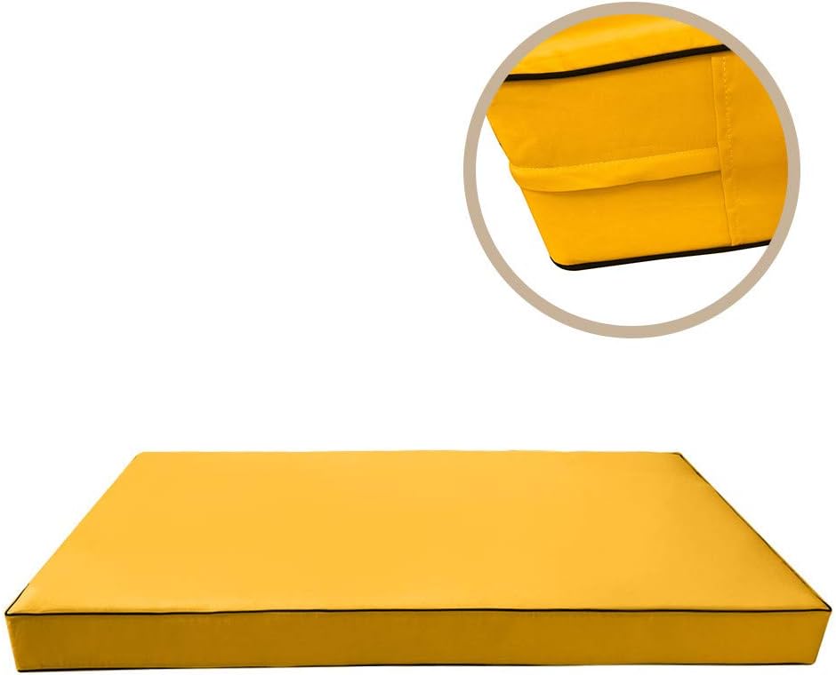 Style4 AD108 – Juego de 5 fundas de almohada para colchón de exterior con tubo de contraste