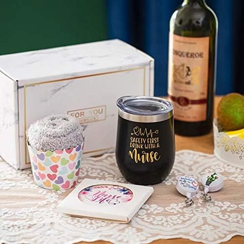 Caja de regalo de enfermera para mujeres, juego de regalo de agradecimiento a enfermeras, graduación de enfermera, escuela de enfermería, regalos de