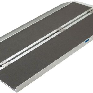 Rampas plegables de aluminio para silla de ruedas Silver Spring, Gris, 1, 1 Rampas plegables de aluminio para silla de ruedas Silver Spring, Gris, 1, 1