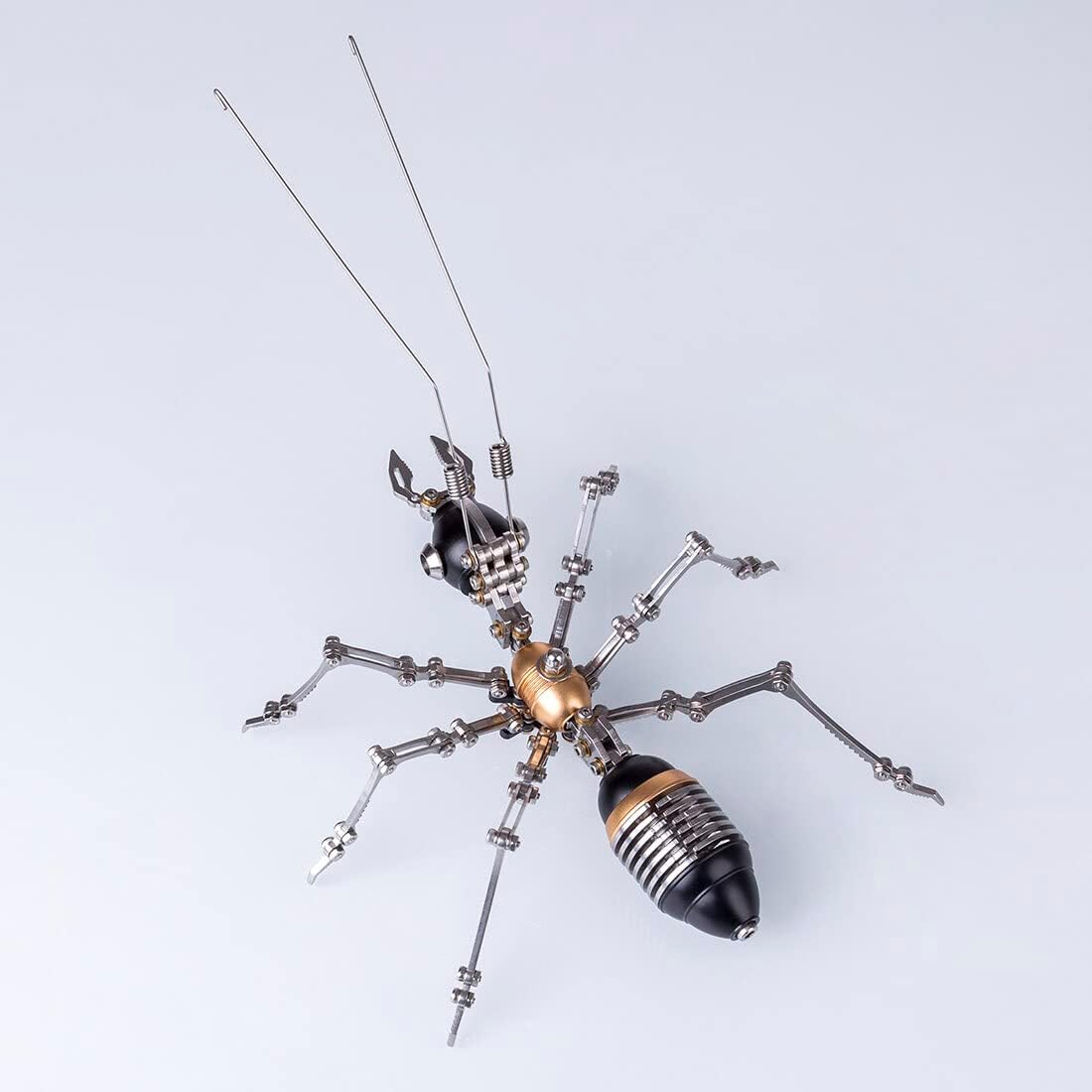 Rompecabezas de metal 3D, kit de modelo mecánico de insectos, hormigas y hormigas, rompecabezas de metal 3D, ensamblaje de bricolaje, rompecabezas