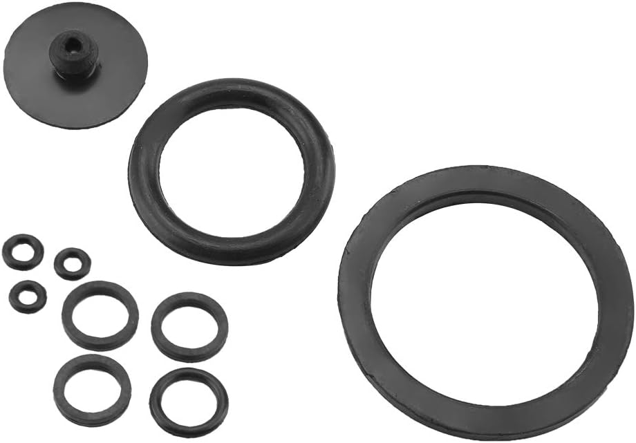 AUNMAS Juego de 10 piezas útil, duradero, 5 lpaps de repuesto para pulverizador, piezas de repuesto, sellado de goma, accesorios esenciales para
