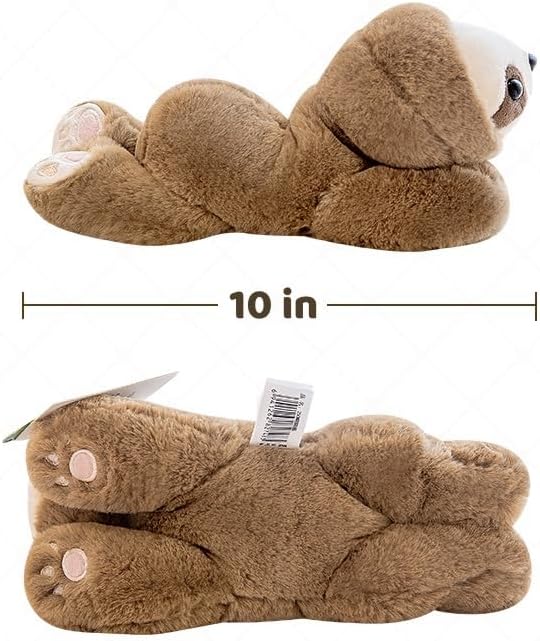 Pulsera de animales de perezoso para recuerdos de fiesta, pulseras de peluche de 10 pulgadas, juguete de peluche, regalo de fiesta de cumpleaños de
