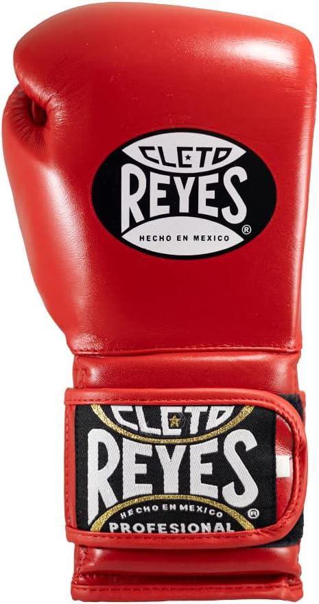CLETO REYES Guantes de entrenamiento con correa de cuero y pulgar adjunto y cierre de gancho y bucle