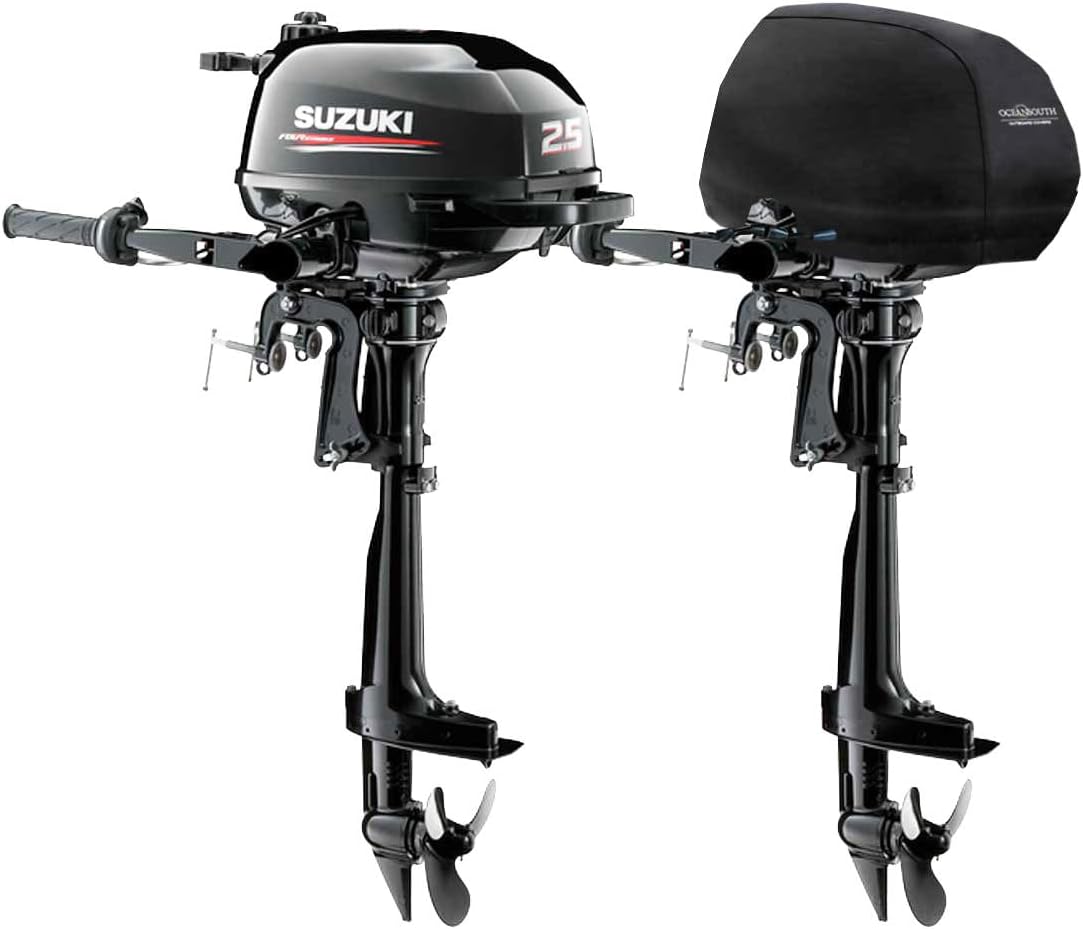 Oceansouth Cubiertas de carenado personalizadas para motor fuera de borda Suzuki (DF2.5 1CYL 68cc (de 2006 a 2024))