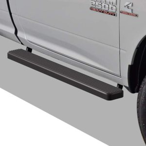 APS iBoard (negro 5 pulgadas) 304 estribos de acero inoxidable Nerf barras laterales escalones compatibles con Ram 1500 2009-2018 Regular Cab & Ram APS iBoard (negro 5 pulgadas) 304 estribos de acero inoxidable Nerf barras laterales escalones compatibles con Ram 1500 2009-2018 Regular Cab & Ram