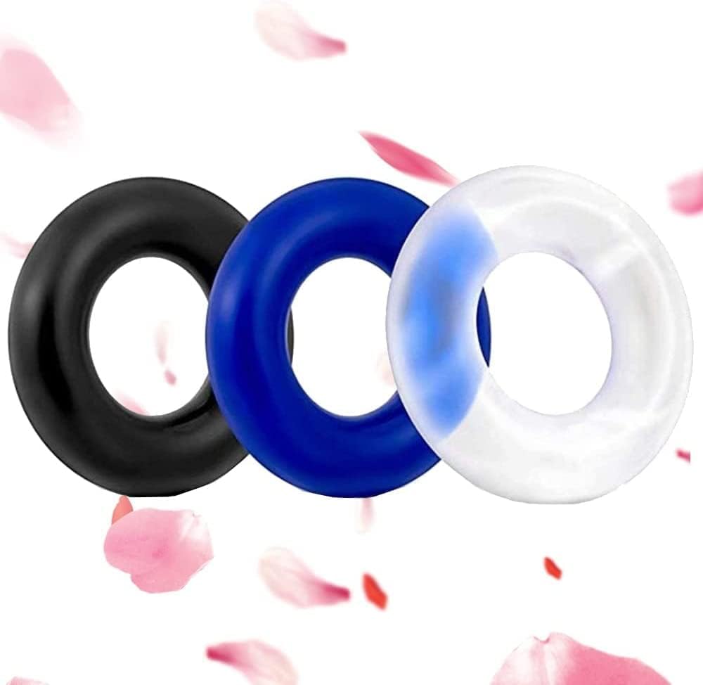 Newly – Anillo de silicona para pene masculino, anillo para pene masculino, para parejas, gafas de sol de bienestar sexual masculino