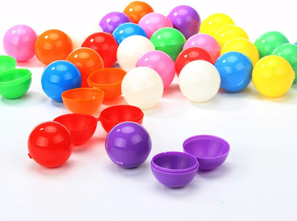 Vaguelly 100 bolas de pingpong de colores, bolas de bingo, bolas numeradas para decoración del hogar, juguetes para niños, bola de caramelo en