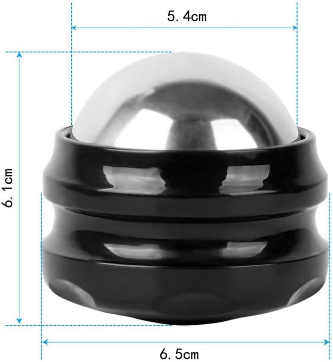 SUNANTH Cryosphere – Bola de masaje en frío, bola de masaje manual para terapia de calor y hielo, herramienta de auto masaje para aliviar el dolor