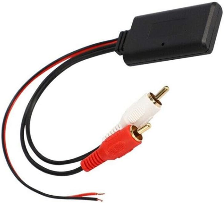 Wixine 1 unids coche universal inalámbrico Bluetooth módulo música adaptador RCA cable de audio auxiliar