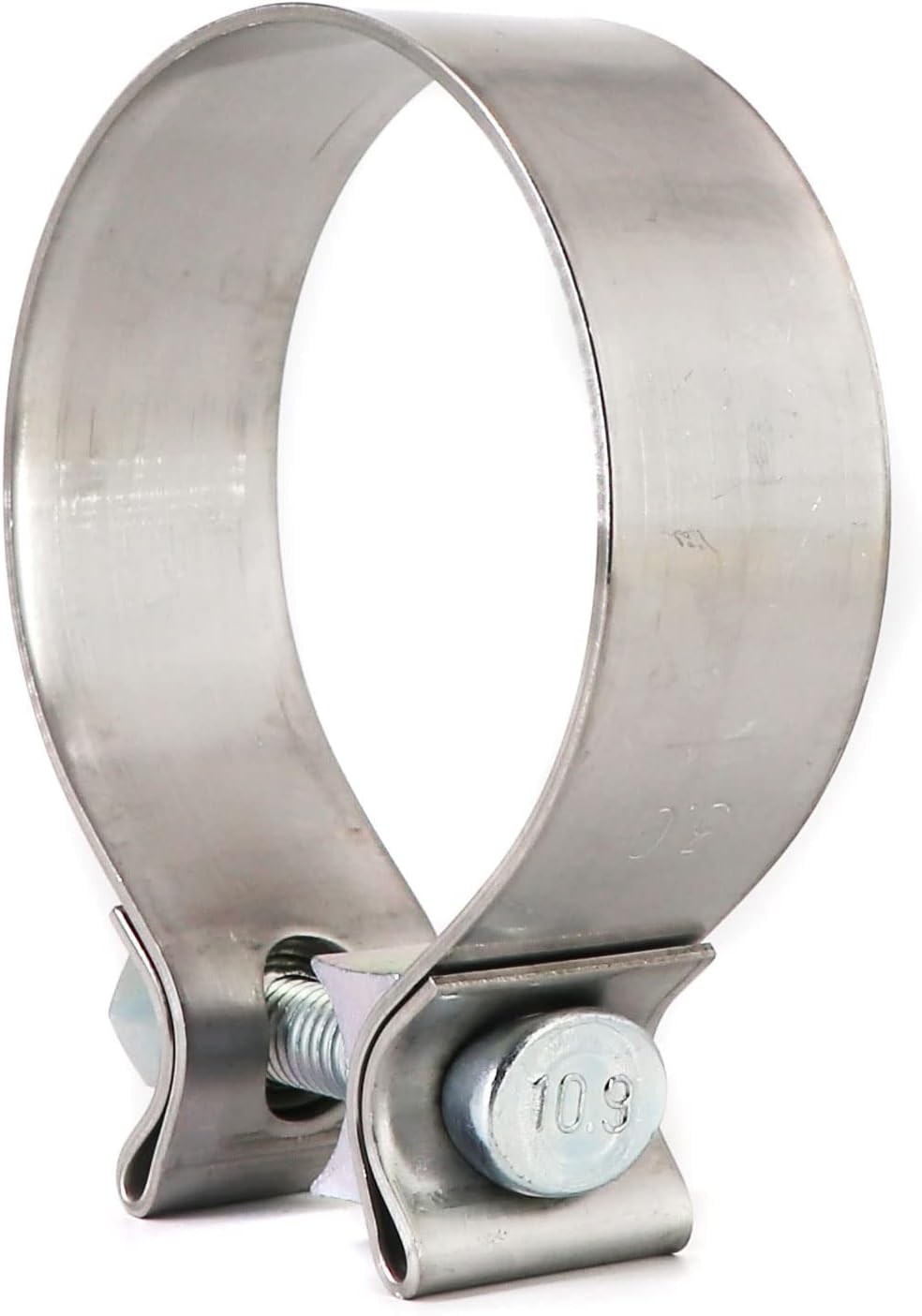 Abrazadera de sello de silenciador de banda estrecha de acero inoxidable de 3.0 pulgadas para tubo de escape de 2.992 in de diámetro exterior de