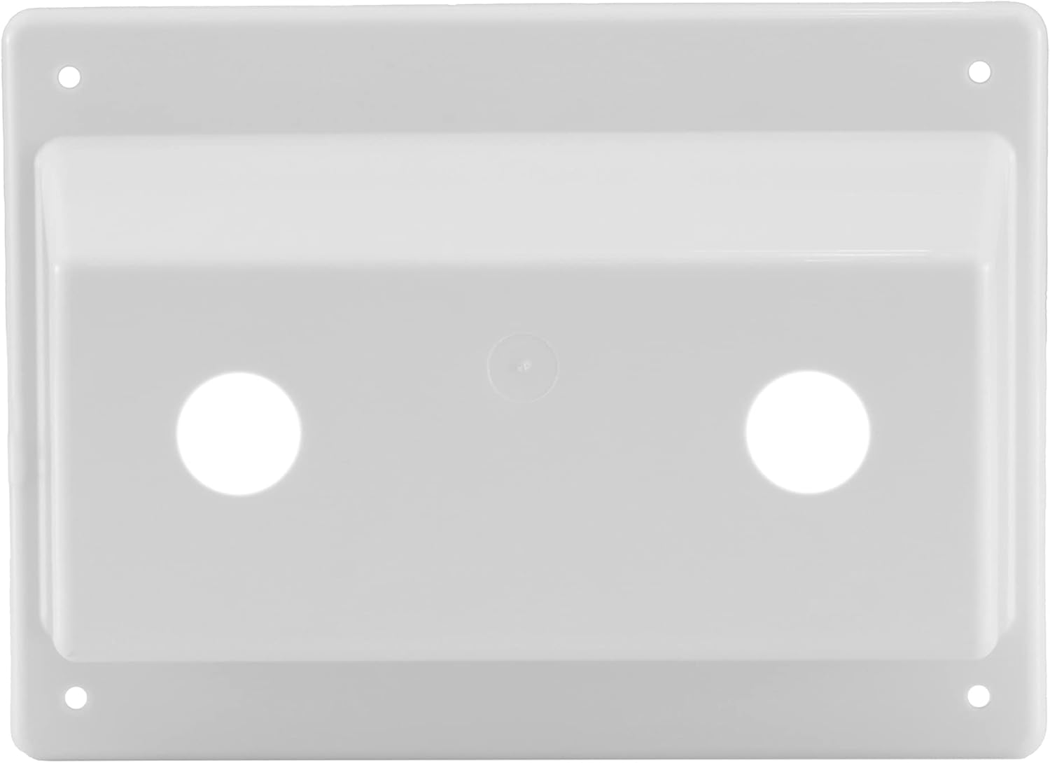 RecPro Bisel de grifo  Cubierta de grifo Stand Off (blanco)