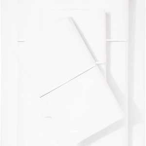 Juego de sábanas de damasco de tamaño King dividido de plumas y puntadas, 100% algodón suave, transpirable, 5 piezas, bolsillos profundos de 18 Juego de sábanas de damasco de tamaño King dividido de plumas y puntadas, 100% algodón suave, transpirable, 5 piezas, bolsillos profundos de 18