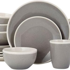 Gourmet Basics Melanie – Juego de vajilla de 16 piezas, servicio para 4 Gourmet Basics Melanie – Juego de vajilla de 16 piezas, servicio para 4