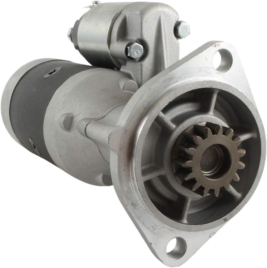 DB Electrical SHI0112 Nuevo arrancador para excavadora John Deere 50Zts, cortacésped 3325, 3365, tractor 3325, Airman Mini Yanmar 4Tnv88, Mustang