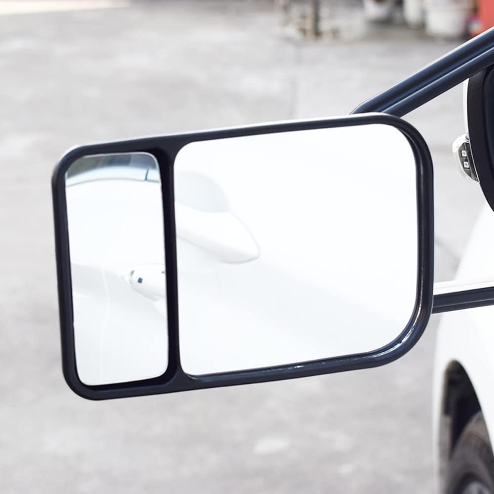 CYDZSW Espejos de remolque para automóvil, bloques de nivelación de RV con clip lateral para extensiones de espejo, accesorios de remolque para
