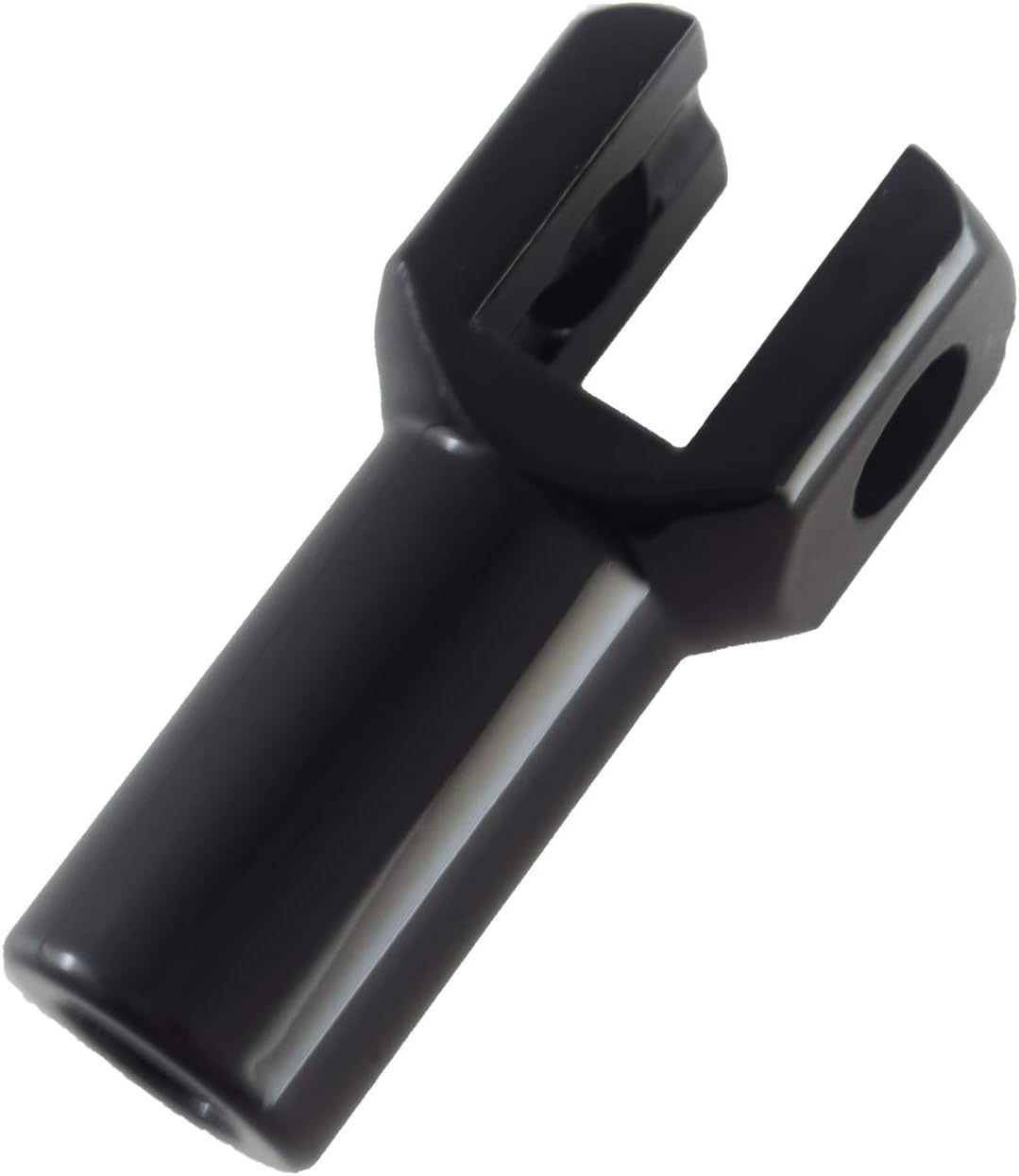 Kit de horquilla de soporte de pie de pasajero compatible con Harley Davidson Softail 2000-2006 (negro)