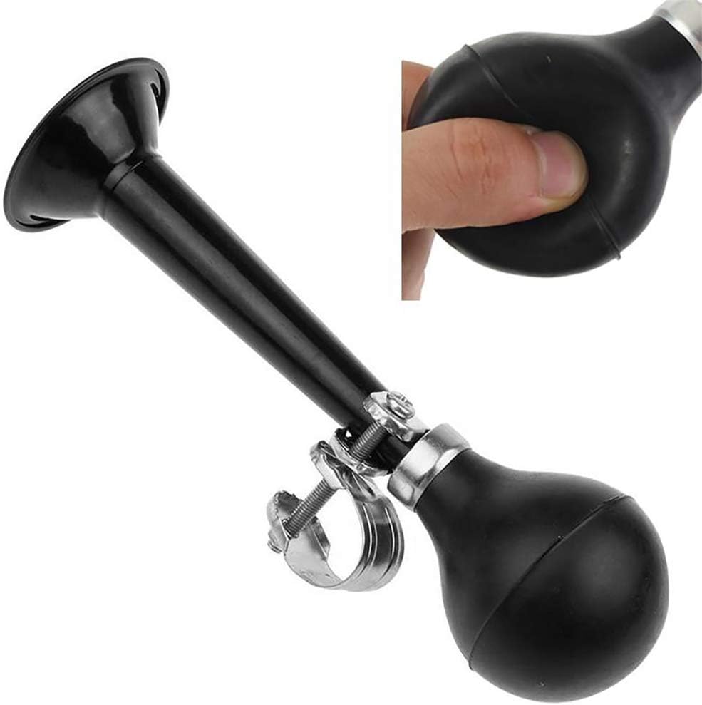 Bocina de aire de bicicleta, campana de bicicleta, manillar de bicicleta de bicicleta de ciclismo retro, campana de bocina de aire fuerte, alarma de