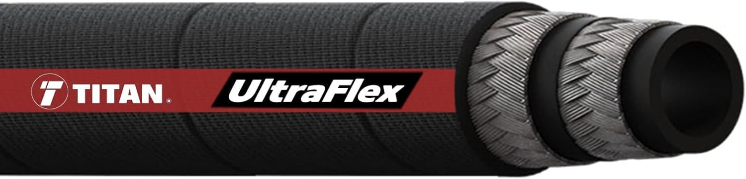 FA-UFW16-JIC-12 pulgadas  Ensamblaje Manguera Ultraflex de 1″ con JIC hembra de 1″ X 1″ JIC hembra, 12″ de largo (3,270 psi)
