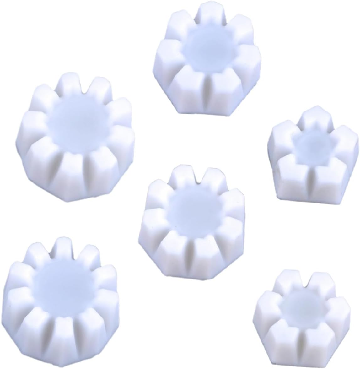 COHEALI 6 unids silicona verter taza verter suministros de pintura Herramientas Floral verter Copa Divisores Verter Pintura Pintura Tazas de pintura