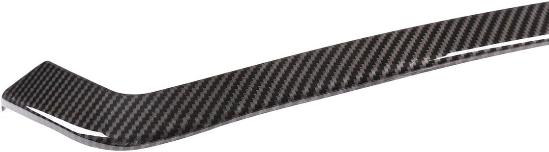 YIWANG Cubierta de panel de protección de consola central de automóvil de fibra de carbono ABS para Mercedes Benz Clase C W204 2010-2013 accesorio