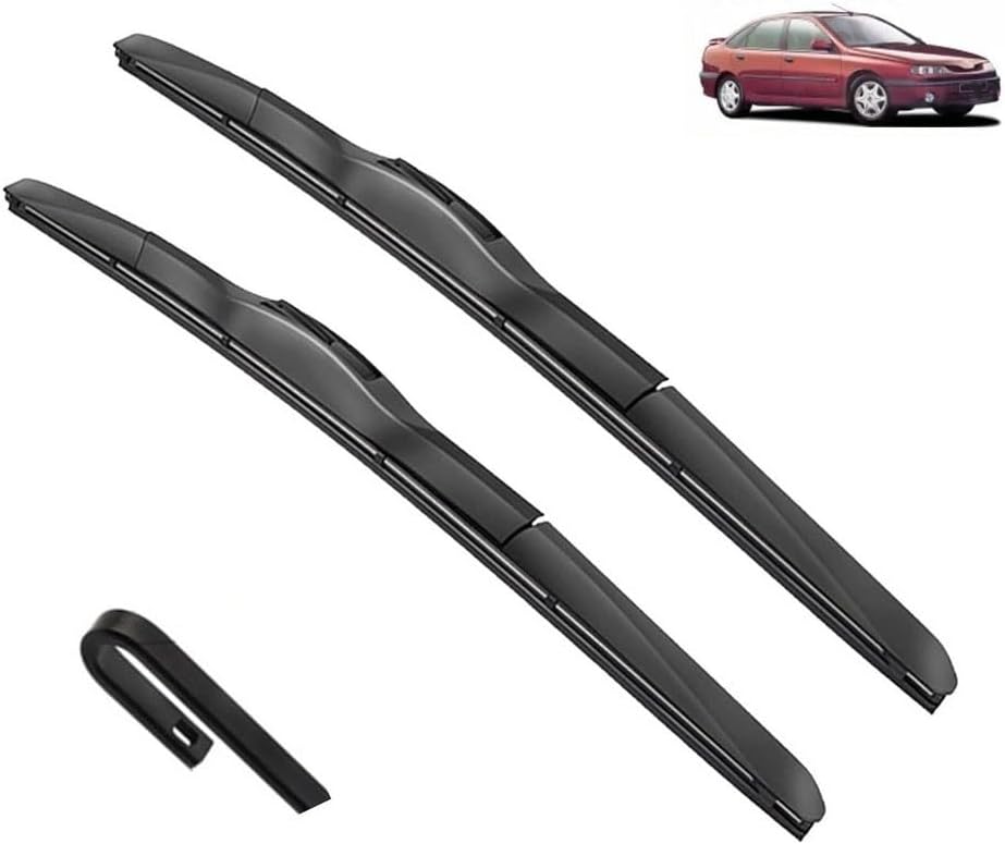 Wiper Car Wiper Blades Compatible with Peugeot Laguna Estate MK1 1993-2000 Windshield Windscreen Front Window Accessories 24″+18″ (Color  Right