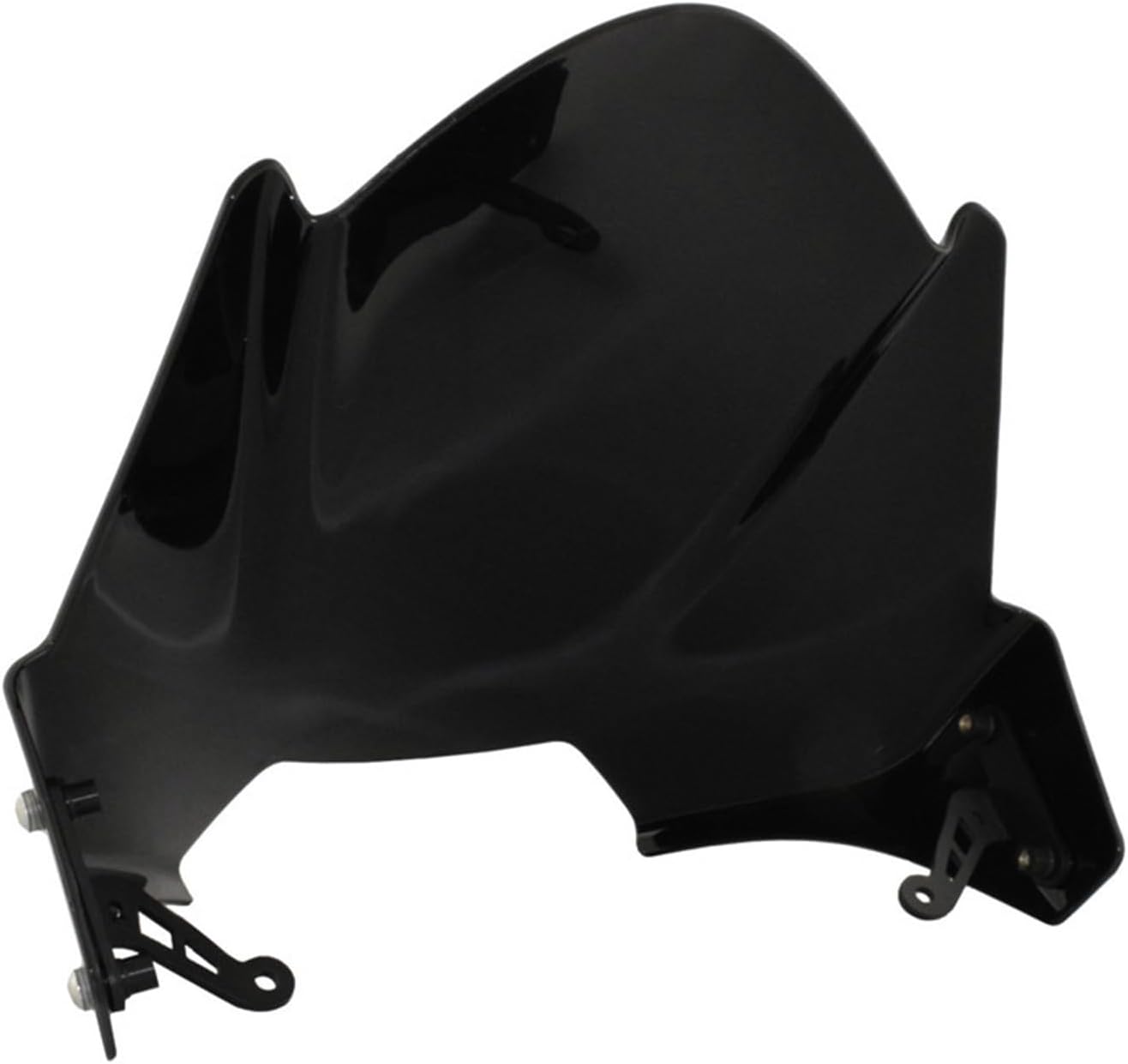 Alerón de motocicleta para Triumph Speed Triple 1050 RSRS 2016-2020, deflector de viento, visera de cristal con soporte (color  gris)