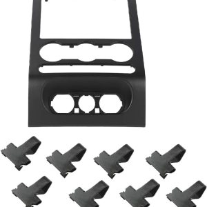 Dash Radio Climate Bisel Central Panel Compatible con Ford F150 2004, 2005, 2006, 2007, 2008, Negro Dash Radio Climate Bisel Central Panel Compatible con Ford F150 2004, 2005, 2006, 2007, 2008, Negro