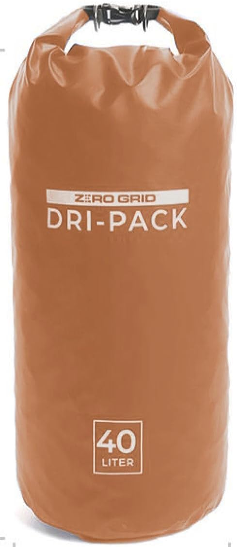 Zero Grid Bolsa seca impermeable  La bolsa de secado flotante se mantiene seca tamaños de 10L20L30L40L para mochileros, kayak, canotaje, campamento,
